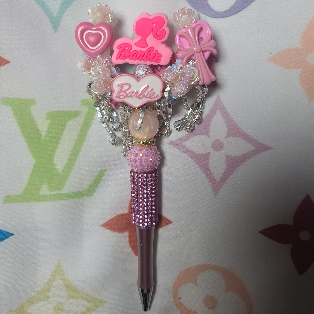 Barbie Beaded pen